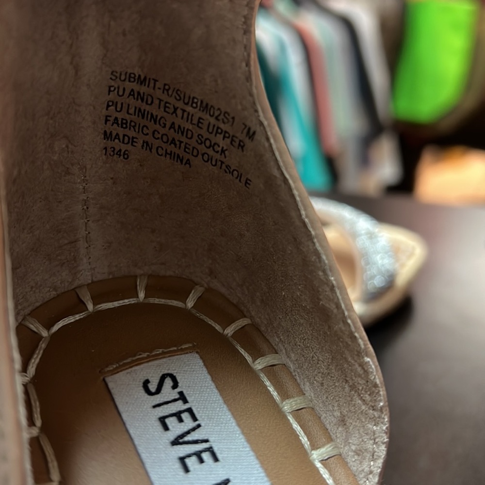 Steve Madden Submit Wedge Sandal Size 7 New No Bo… - image 6